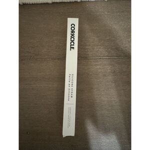 Corkcicle‎ Silicone Reusable Straw TEAL | NEW